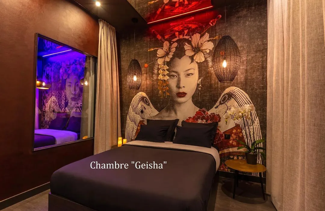 Love Hotel Avec Nuit Insolite Au Dandy Et Jacuzzi Privatise (Adults Only)-1